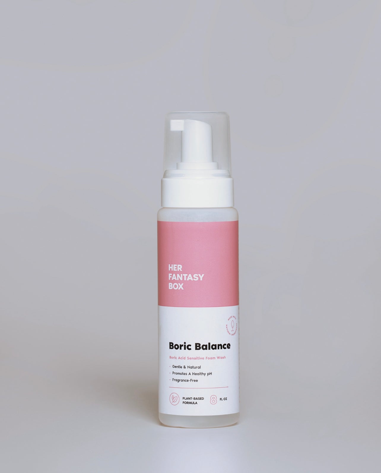 Boric Balance - Sensitive Boric Acid Foam pH Wash - Natural Ingredients