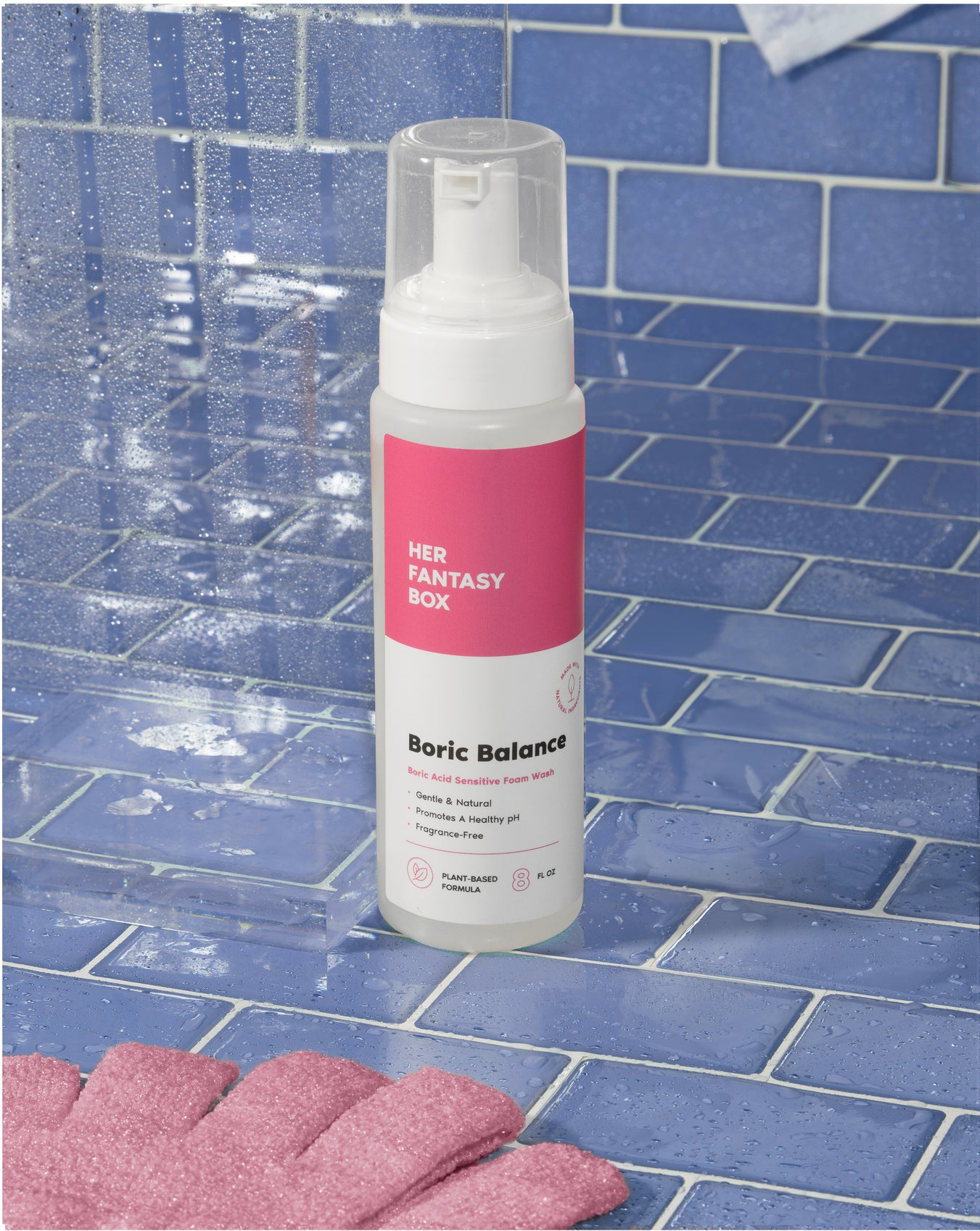 Boric Balance - Sensitive Boric Acid Foam pH Wash - Natural Ingredients