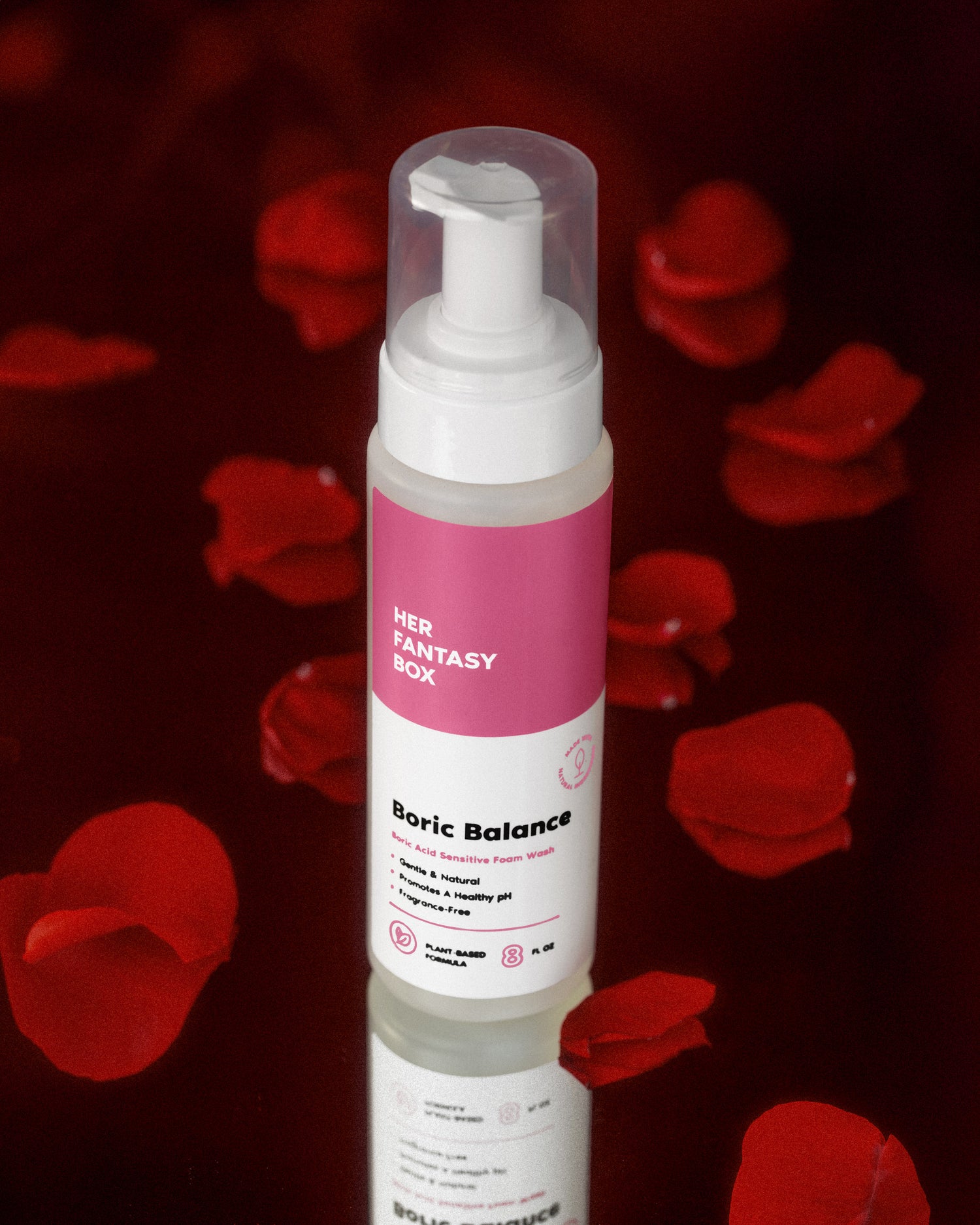 Boric Balance - Sensitive Boric Acid Foam pH Wash - Natural Ingredients