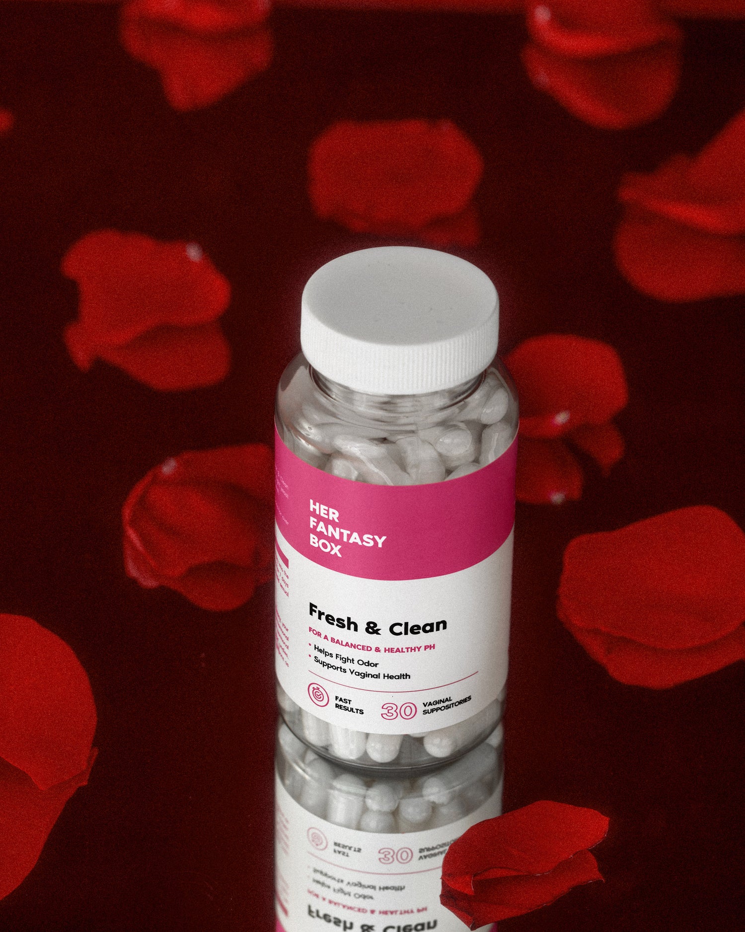 Fresh & Clean pH Balancing Boric Acid Vaginal Suppository