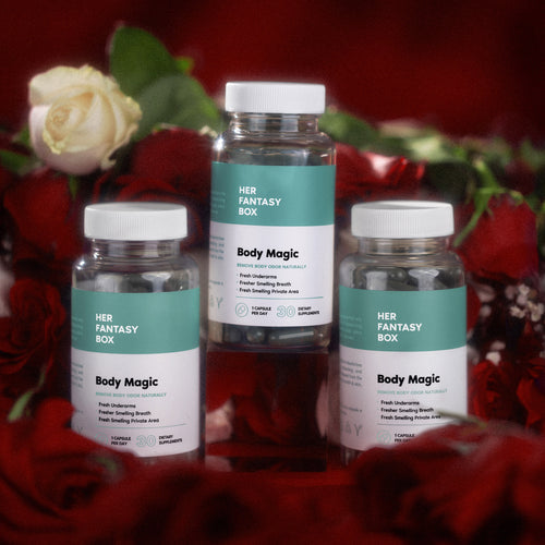Body Magic Chlorophyll Pill for Feminine Odor - 3 pk