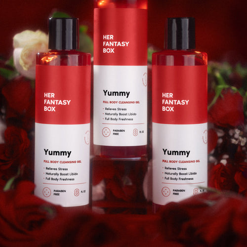 Yummy Vegan Feminine Shower Gel - 3 pk