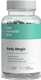 Body Magic Chlorophyll Pill - For Body Odor, Detox & Skin