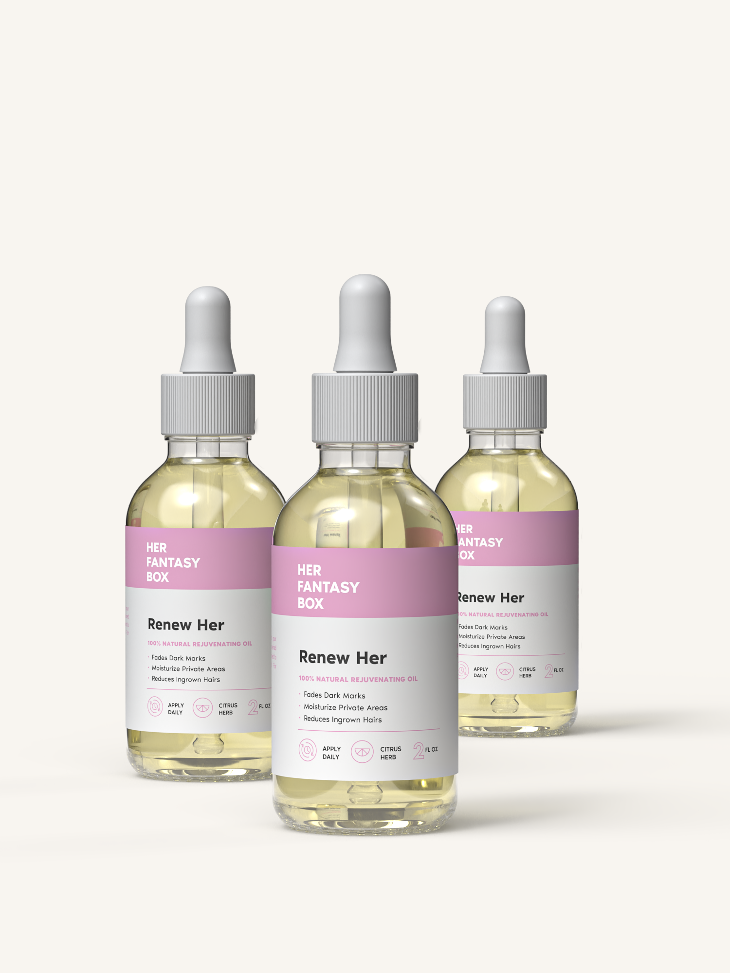 Renew Her Booty & Kitty Oil - 3 pk