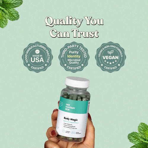 Body Magic Chlorophyll Pill - For Body Odor, Detox & Skin