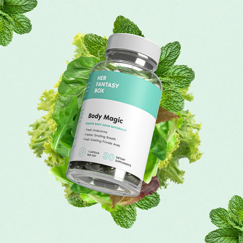 Body Magic Chlorophyll Pill - For Body Odor, Detox & Skin