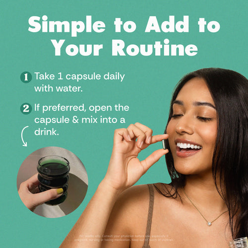 Body Magic Chlorophyll Pill - For Body Odor, Detox & Skin