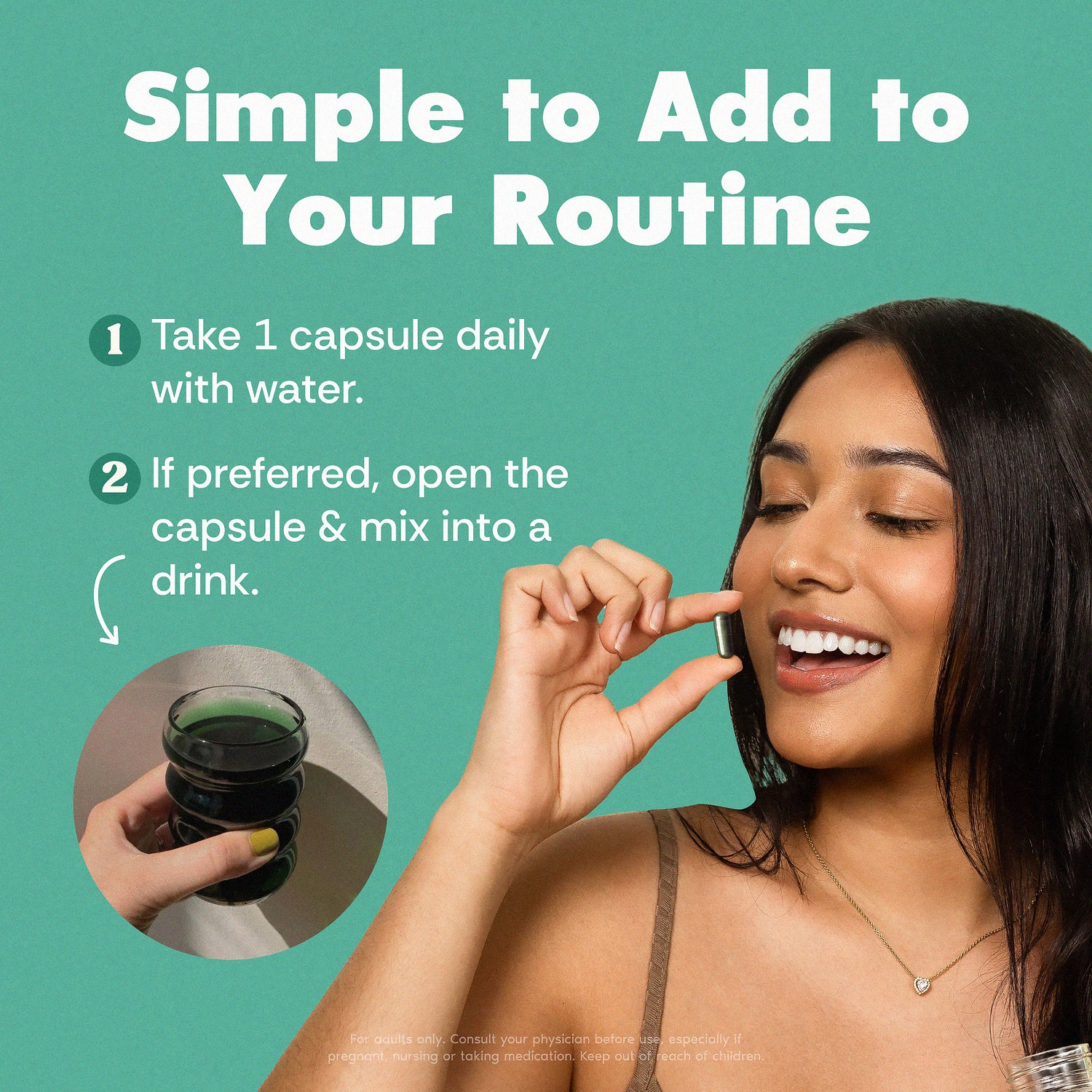 Body Magic Chlorophyll Pill - For Body Odor, Detox & Skin