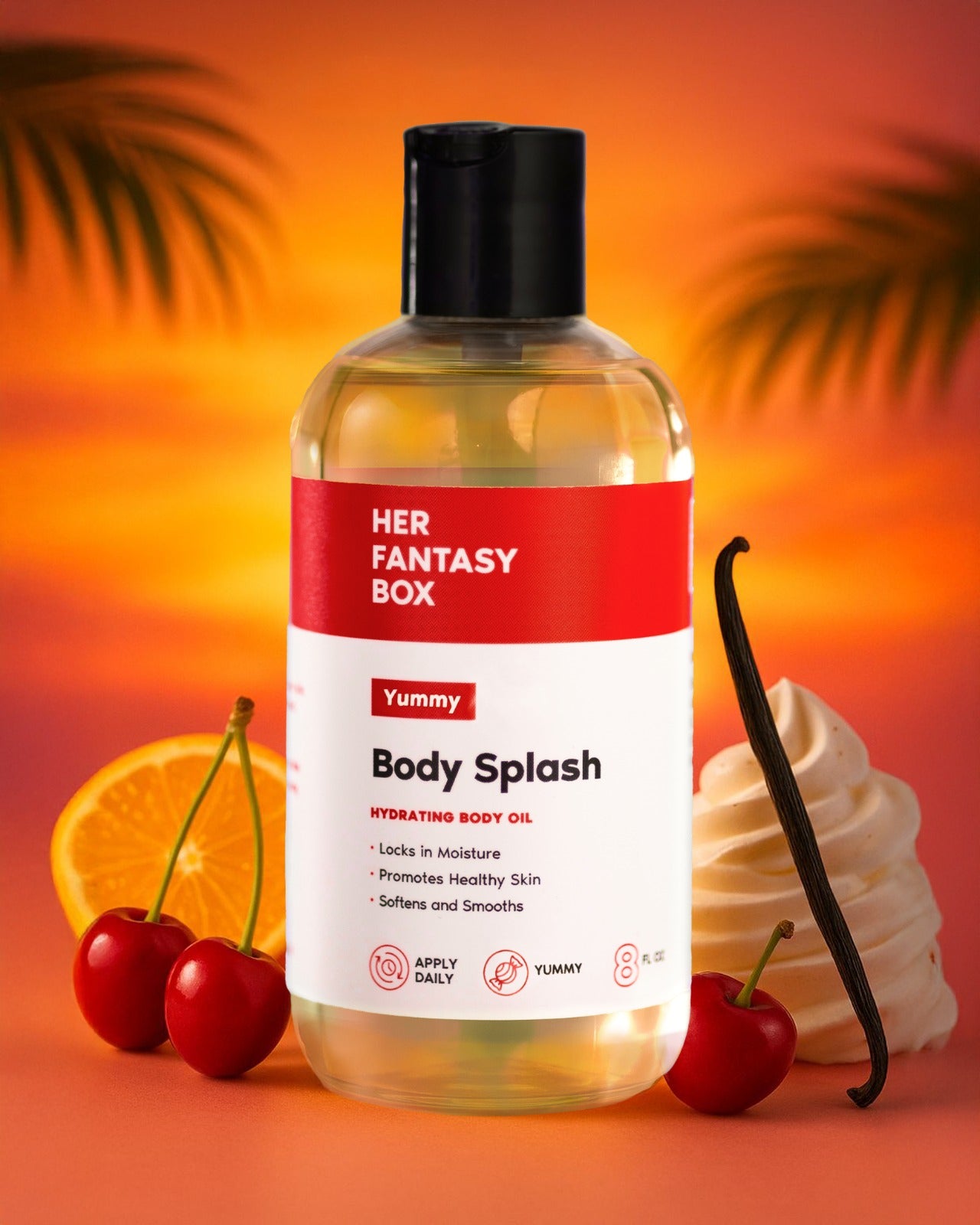 Body Splash - Skin Smoothing Body Oil Bundle (3 Pack)