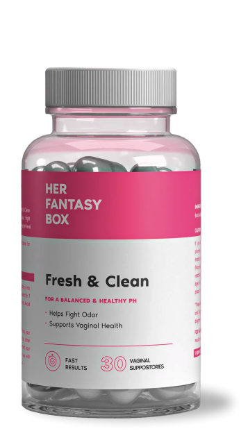 Fresh & Clean pH Balancing Boric Acid Vaginal Suppository