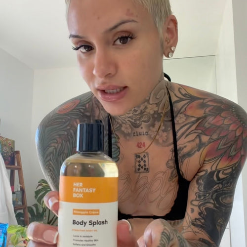 Body Splash - Skin Smoothing Body Oil  (Pineapple Creme)