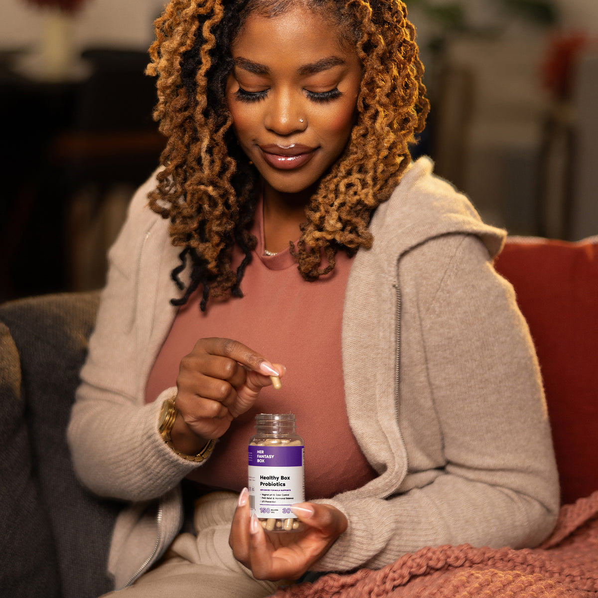 Healthy Box Probiotics for pH, Odor, Pms Relief & Uti Prevention