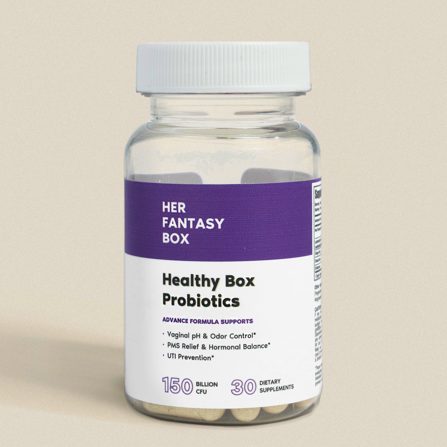 Healthy Box Probiotics for pH, Odor, Pms Relief & Uti Prevention