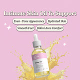 Her Fantasy Box Renew Her — Intimate Skin Oil To Support: Even-Tone Appearance, Hydrated Skin, Smooth Feel, Bikini Area Comfort.