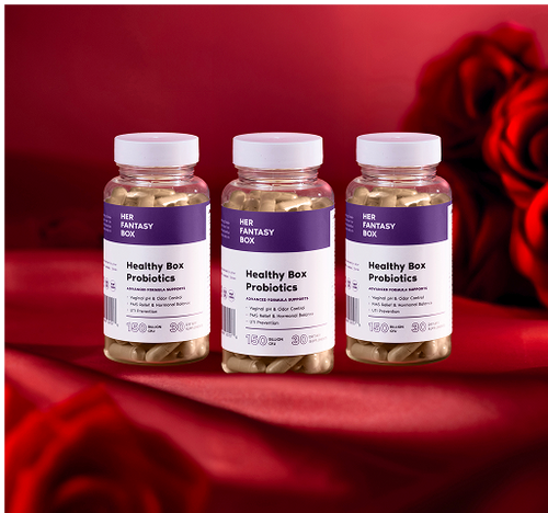 Healthy Box Probiotics for pH, Odor, Pms Relief & Uti Prevention