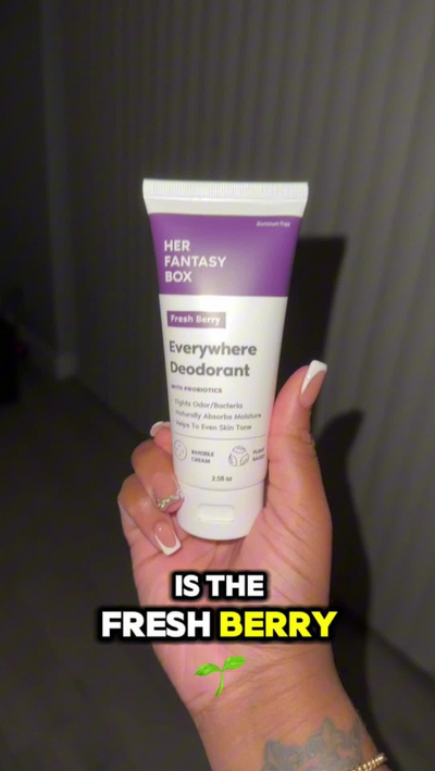 Testimonial 1 | Everywhere Deodorant (Berry)
