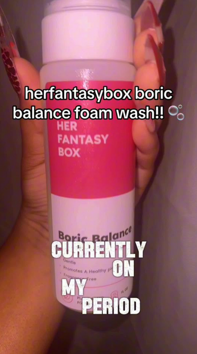 Testimonial 1 | Boric Balance Yoni Foam Wash