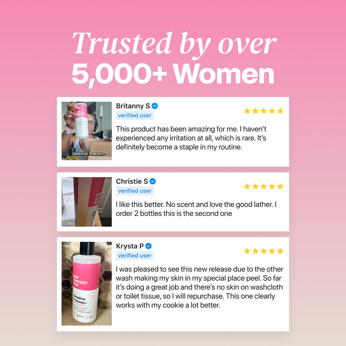 Sensitive Probiotic+ pH Balanced Feminine Wash
