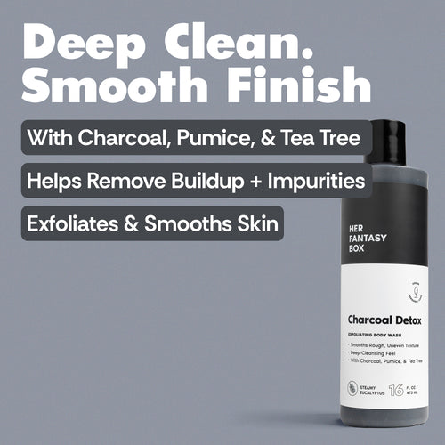 Charcoal Detox Exfoliating Body Wash