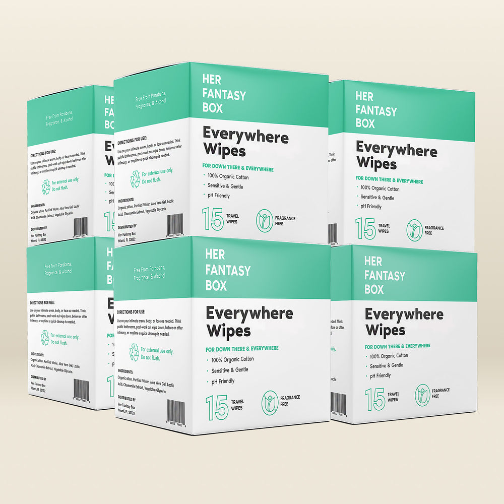 Everywhere Wipes Travel Size - 120 Wipes, 8 Pack