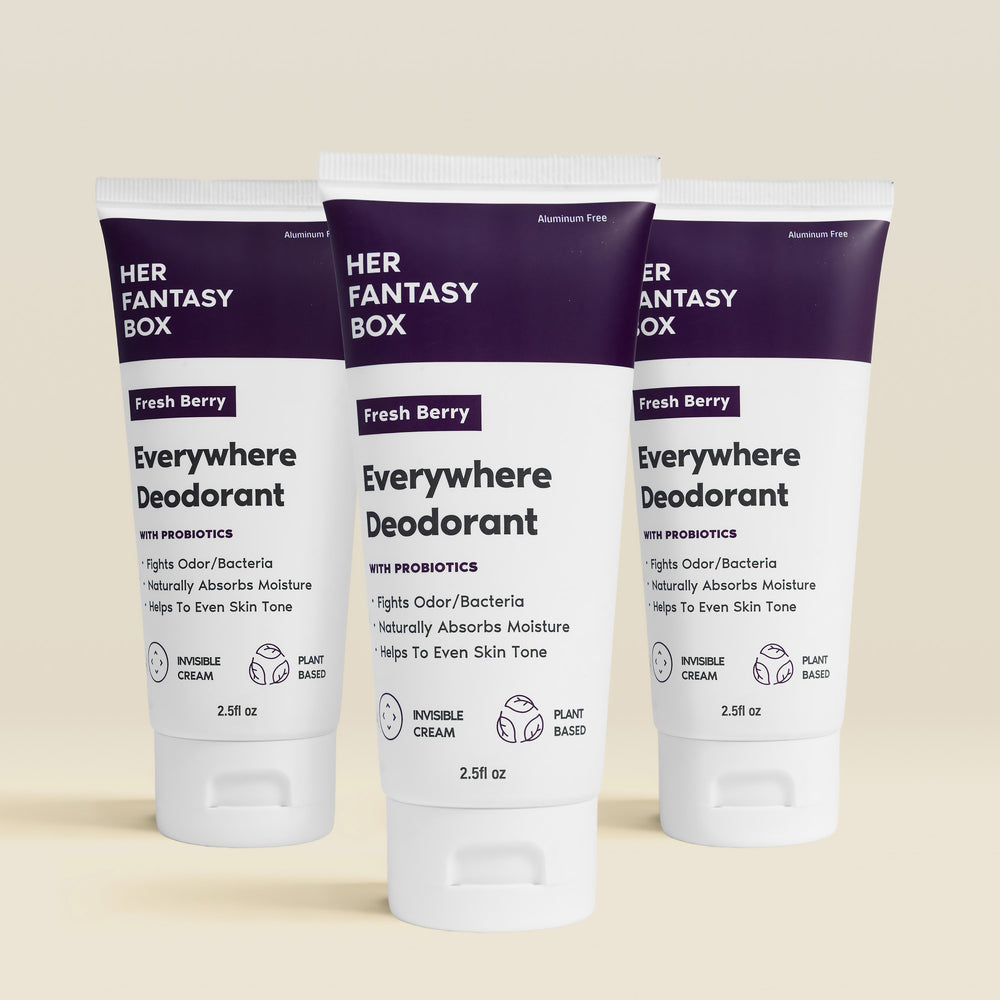 Everywhere Deodorant with Probiotics (Berry)- 3pk