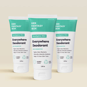 Everywhere Deodorant with Probiotics (Mint) - 3pk