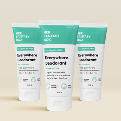 Everywhere Deodorant with Probiotics (Mint) - 3pk