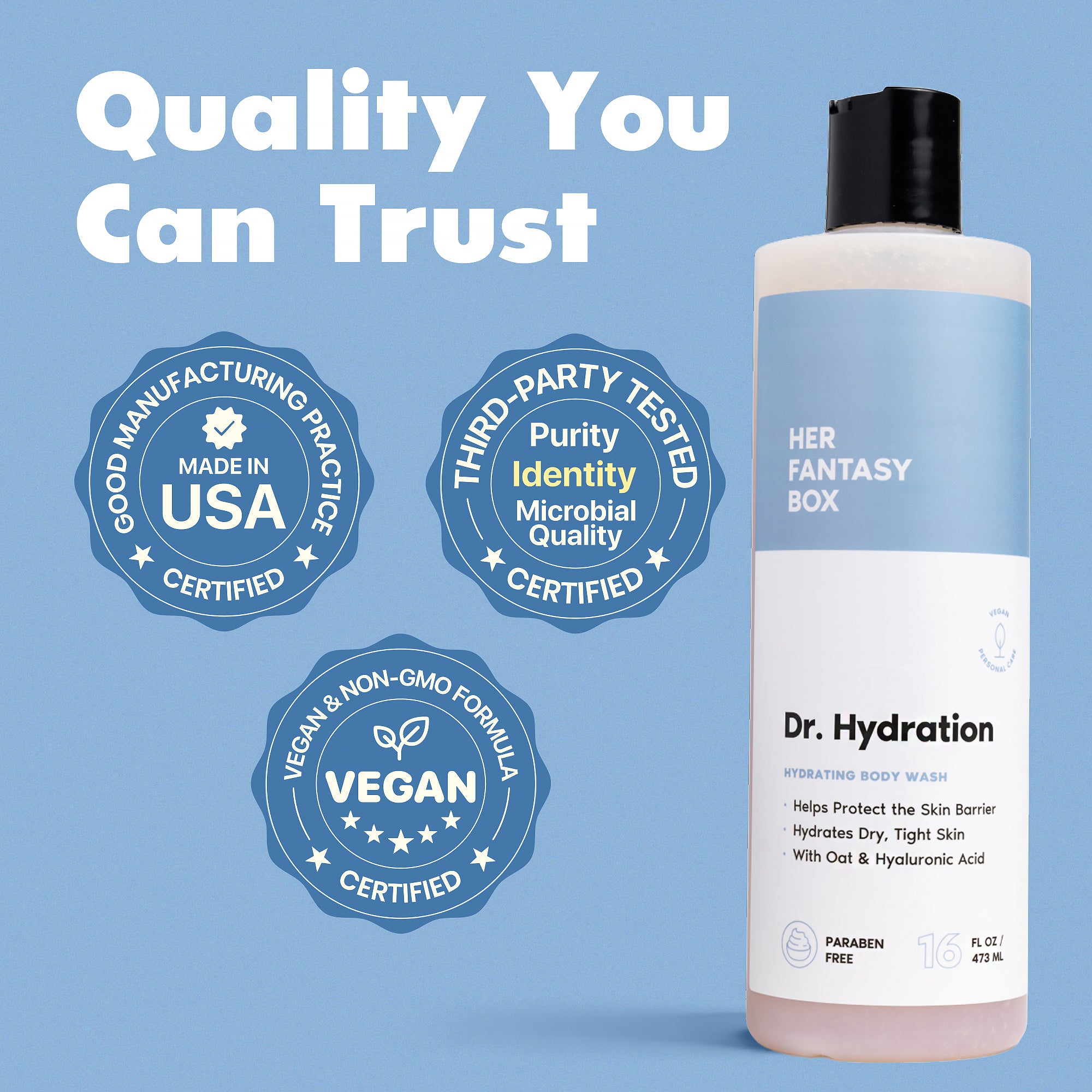 Her Fantasy Box | Dr. Hydration - Moisturizing Body Wash