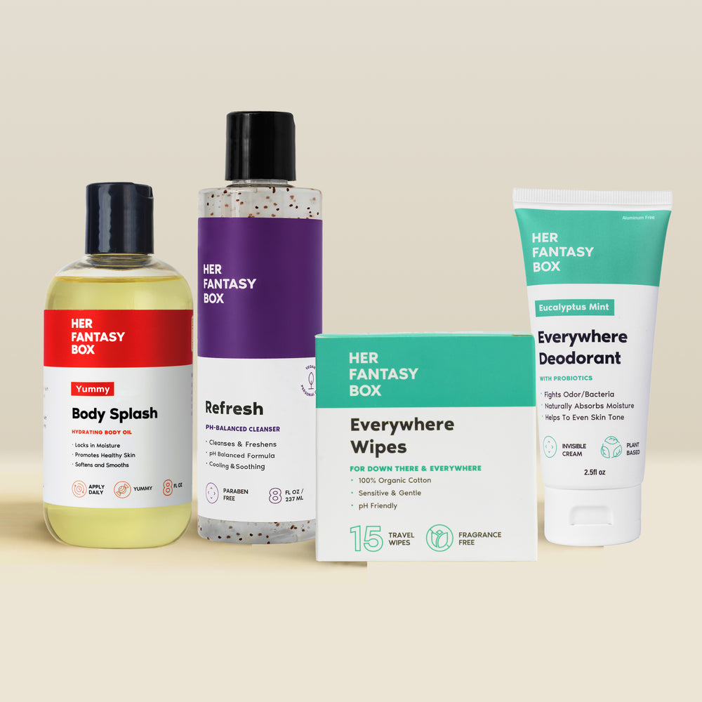 Her Fantasy Box Soft & Clean Body Hygiene Kit