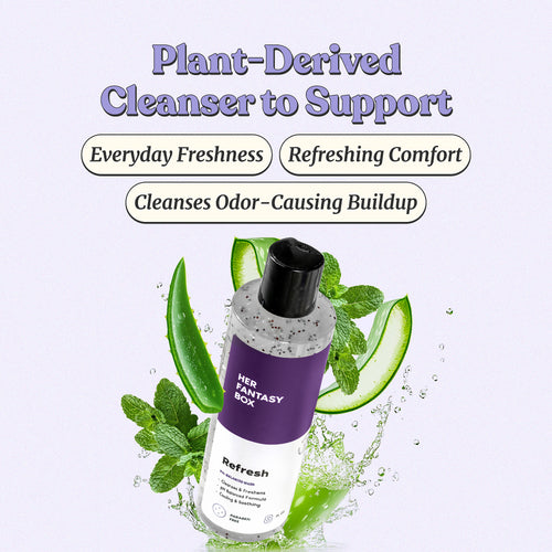 Refresh Plant Based Yoni Gel Wash (pH Balancing) - 3 pk