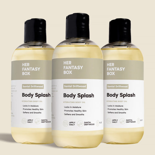 Body Splash - Skin Smoothing Body Oil (Santal Driftwood) LUXURY SCENT