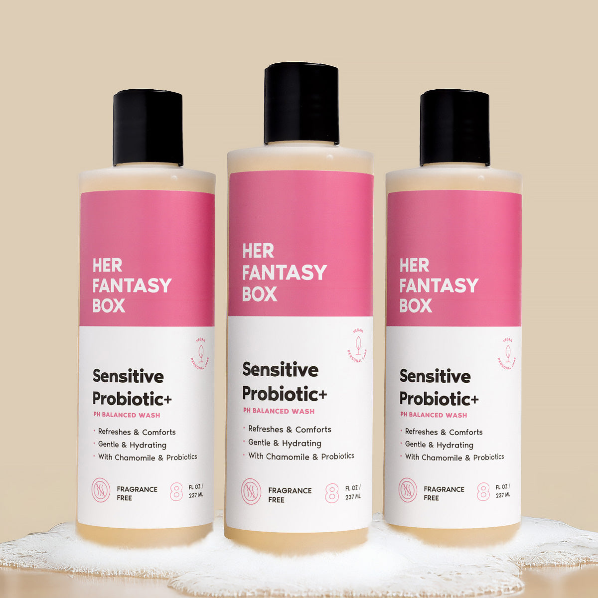 ピンクグロスゲル プロモイスト 100g Her Fantasy Box | Sensitive Probiotic+ pH Balanced Wash