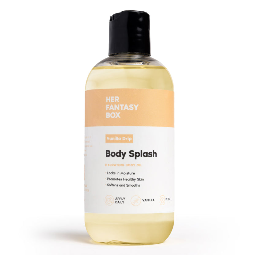 Her Fantasy Box | Body Splash - Skin Smoothing Body Oil (Vanilla Drip)