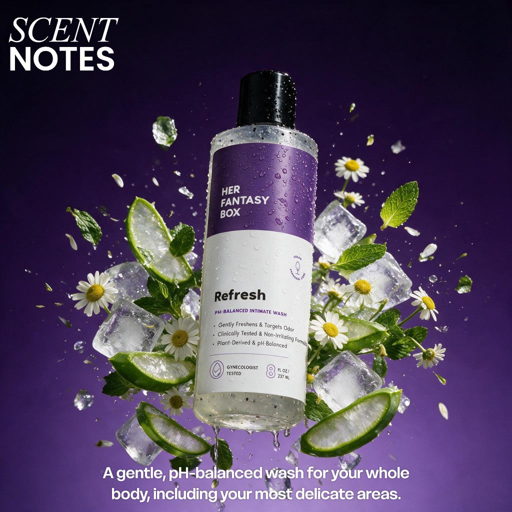 Refresh Plant Based Intimate Body Wash for Women - pH Balancing